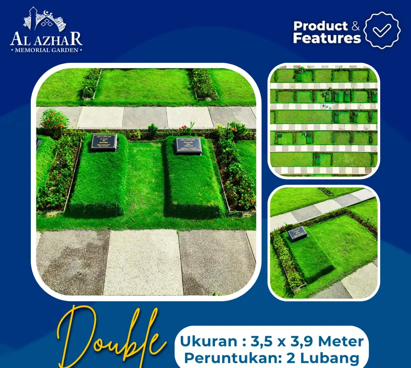 Kartu katalog Double: foto kavling, ukuran, dan peruntukan