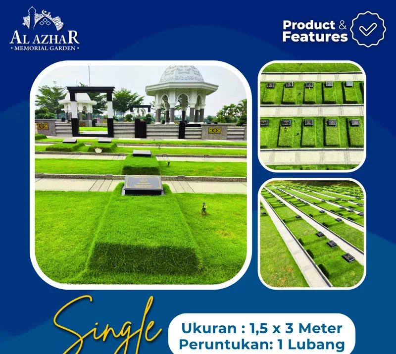 Kartu katalog Single: foto kavling, ukuran, dan peruntukan