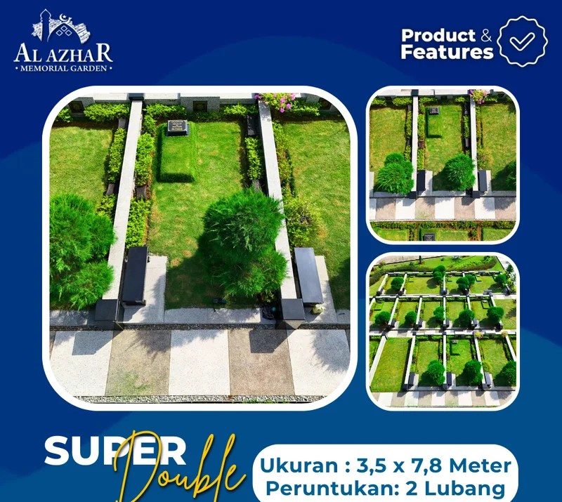Kartu katalog Super Double: foto kavling, ukuran, dan peruntukan